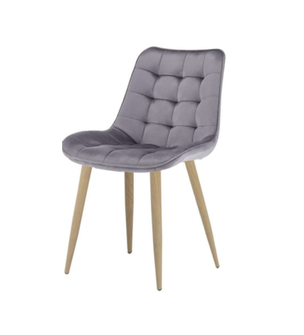 Pack 4 Sillas Capitonne Top Wood