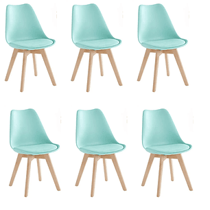 Pack 6 Sillas Tulip