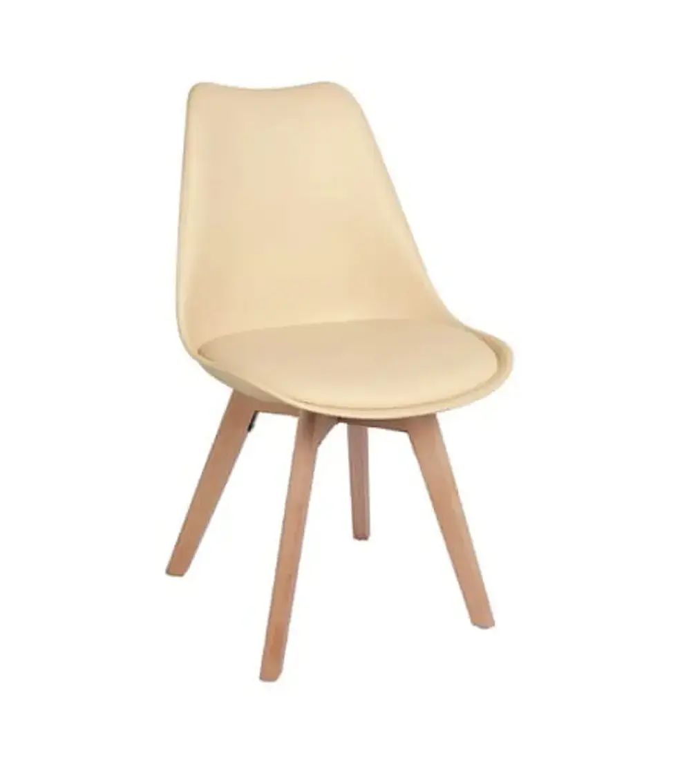Comedor Rubi 120x80cms + 4 Sillas Tulip 