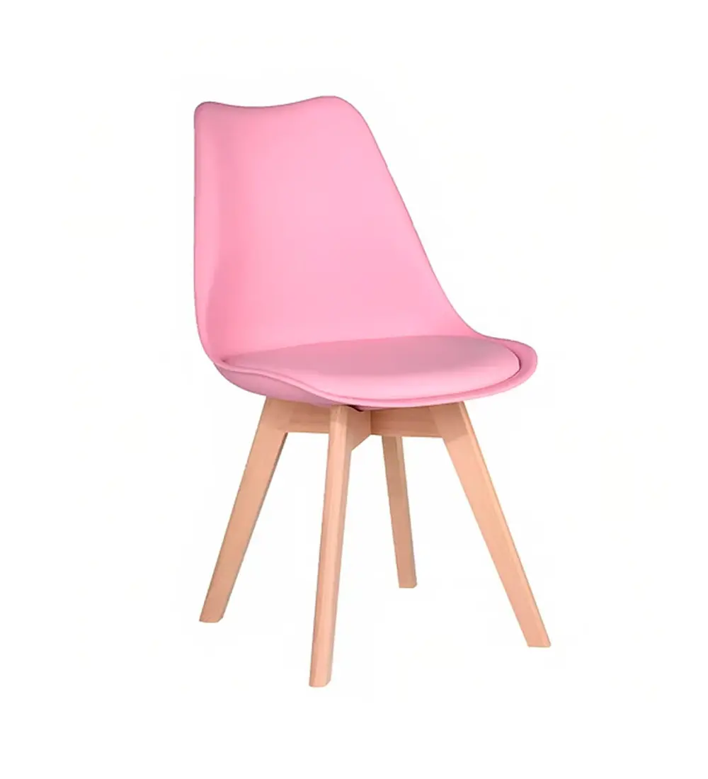 Comedor Mesa Tulip Blanca 100cms + 4 Sillas Tulip
