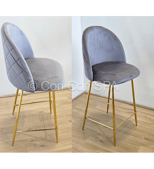 Taburete Luxury Gold 66cm