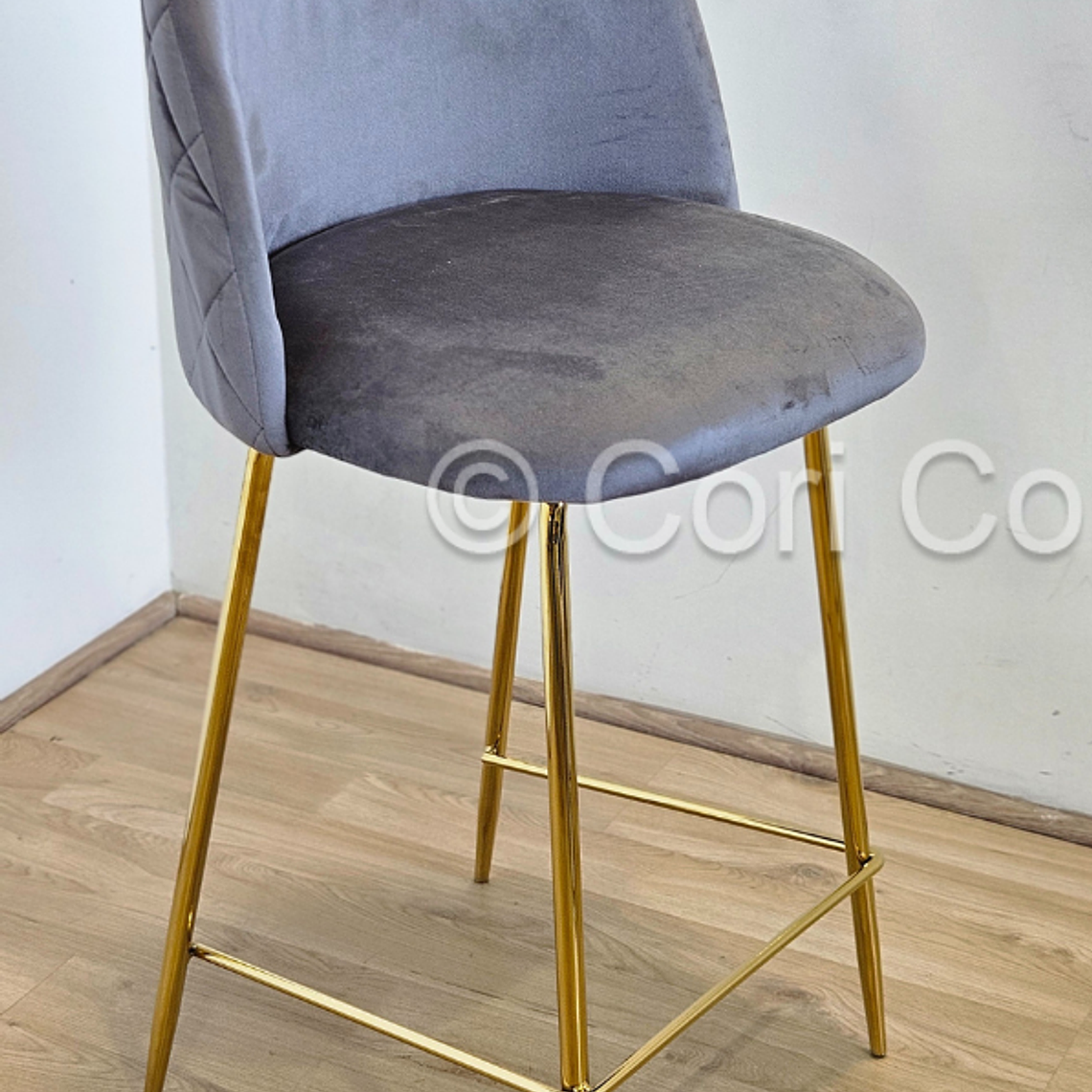 Taburete Luxury Gold 66cm 6