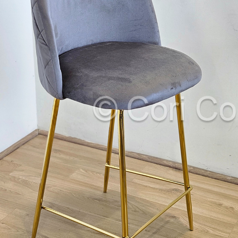 Taburete Luxury Gold 66cm 6