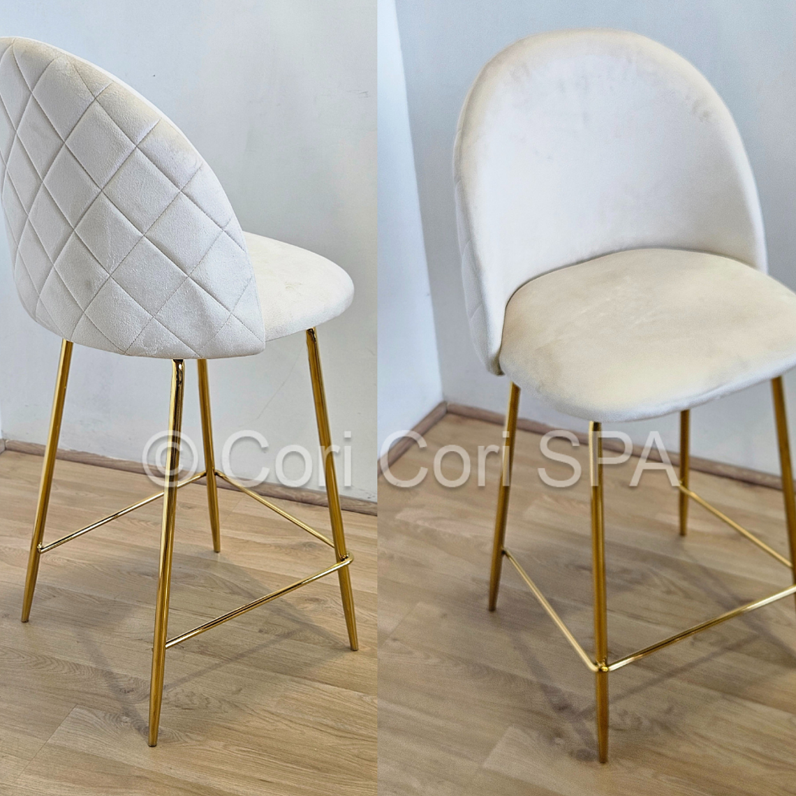 Taburete Luxury Gold 66cm 7