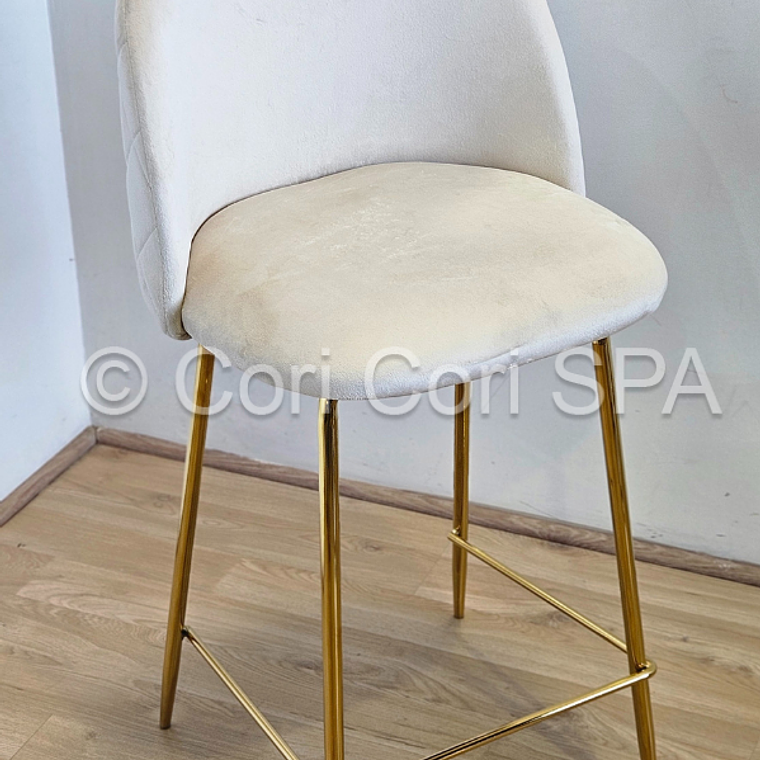 Taburete Luxury Gold 66cm 8