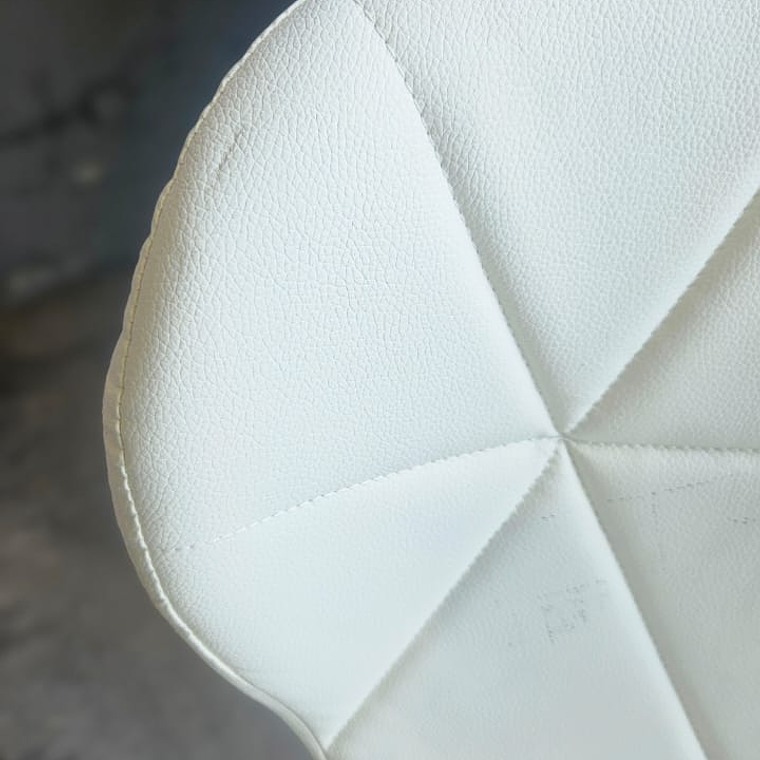 Silla Eames Mariposa Ecocuero Blanca (2da Seleccion) 6