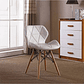 Silla Eames Mariposa Ecocuero Blanca (2da Seleccion) - Miniatura 1