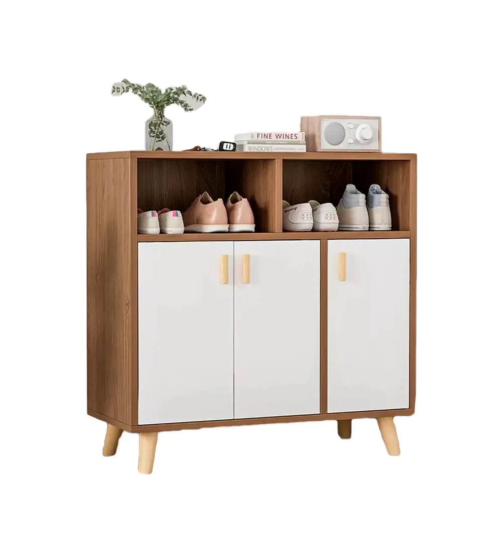 Cómoda Zapatero Blanca Madera