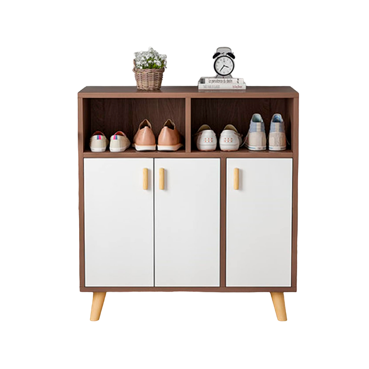 Cómoda Zapatero Blanca Madera 4