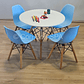 Pack Eames Kids (1 Mesa + 4 sillas) - Miniatura 1