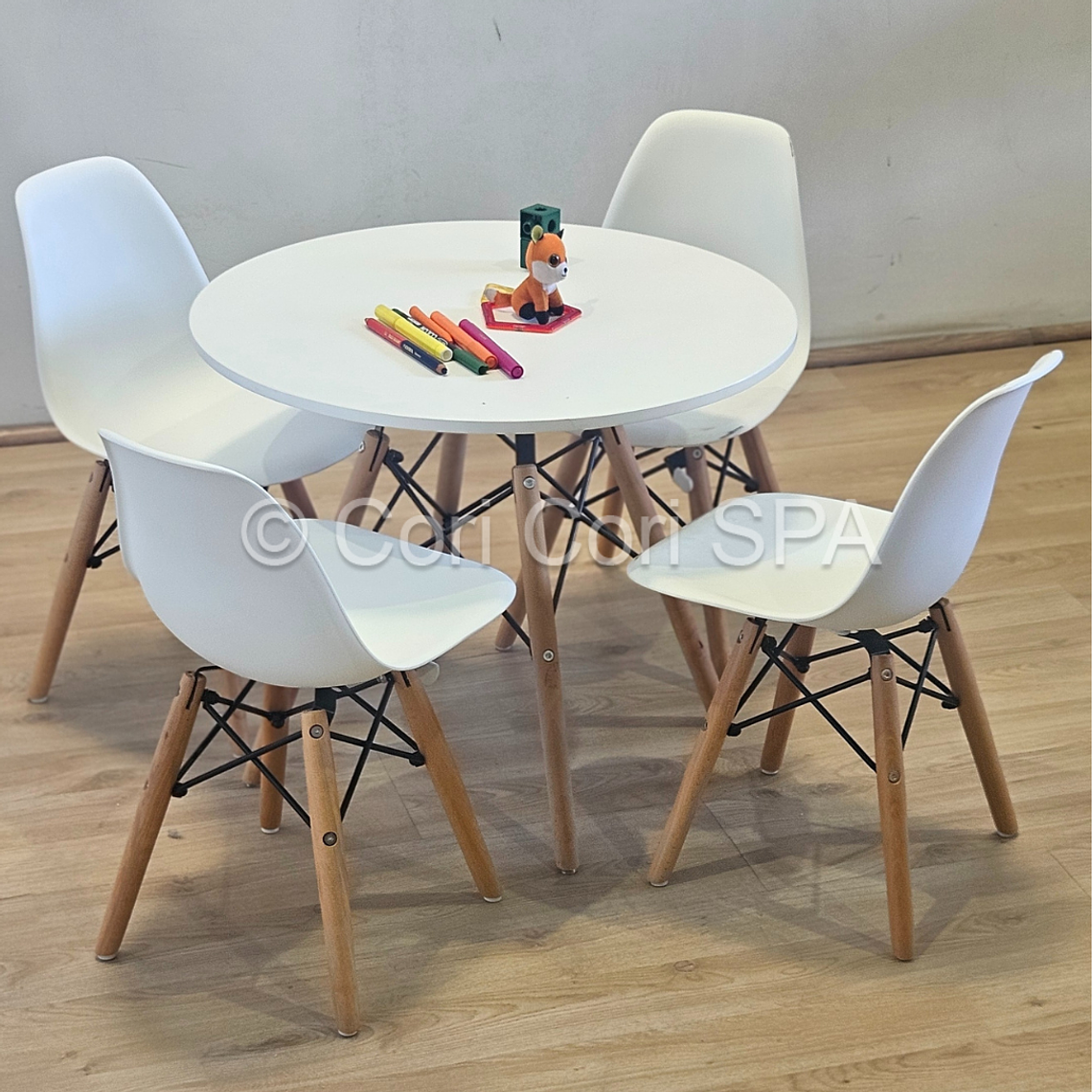 Pack Eames Kids (1 Mesa + 4 sillas) 7