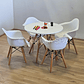 Pack Eames Kids (1 Mesa + 4 Butacas) - Miniatura 1