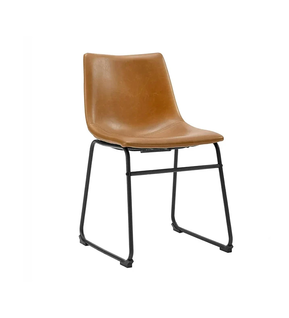 Silla Burgos de Cuero Crazy Horse