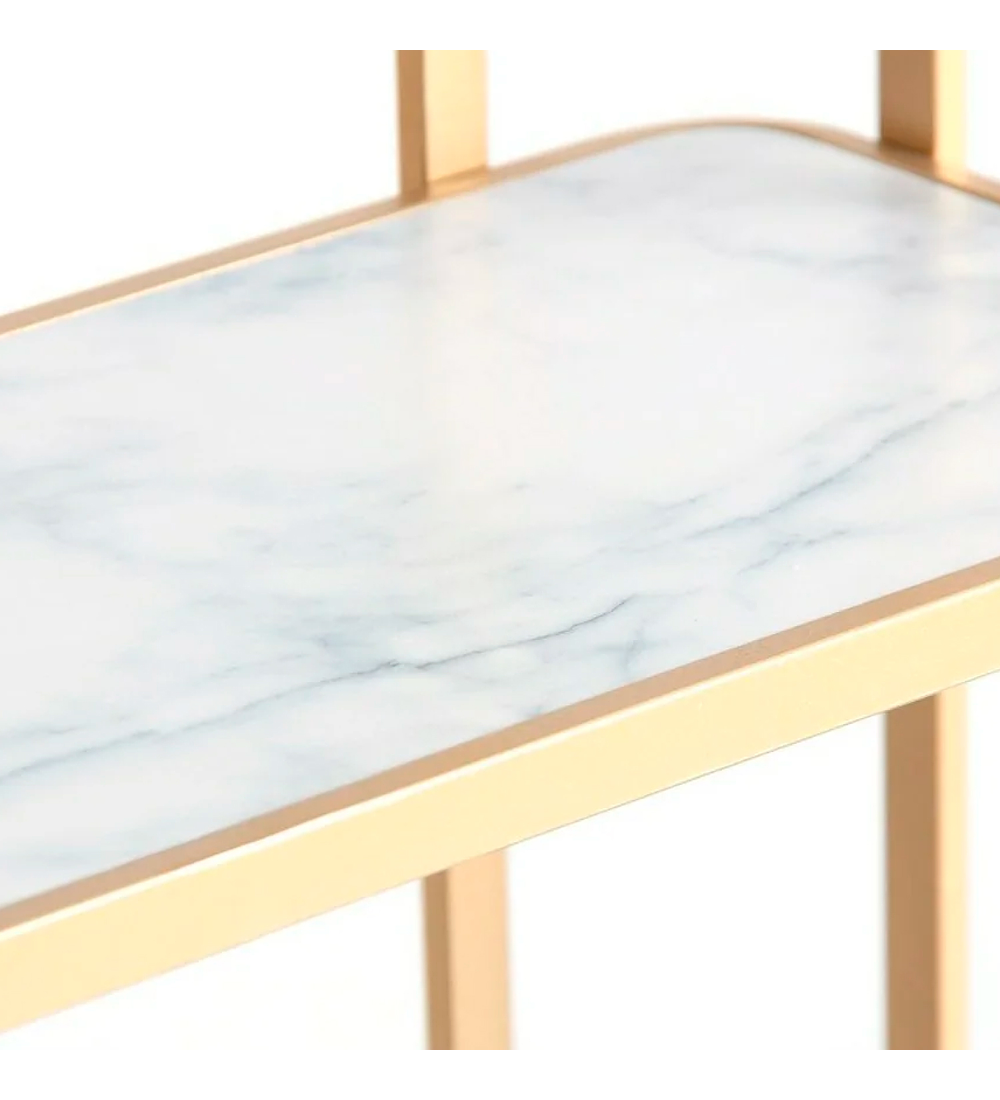 Arrimo White Stone MDF Marmol Blanco con separadores