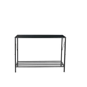 Arrimo Tradicional Negro Metal MDF