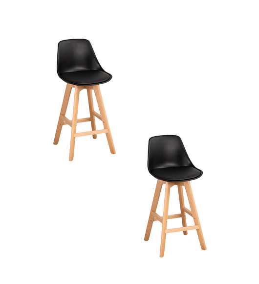 Pack 2 Taburetes Tulip 65cms