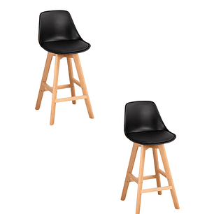 Pack 2 Taburetes Tulip 65cms