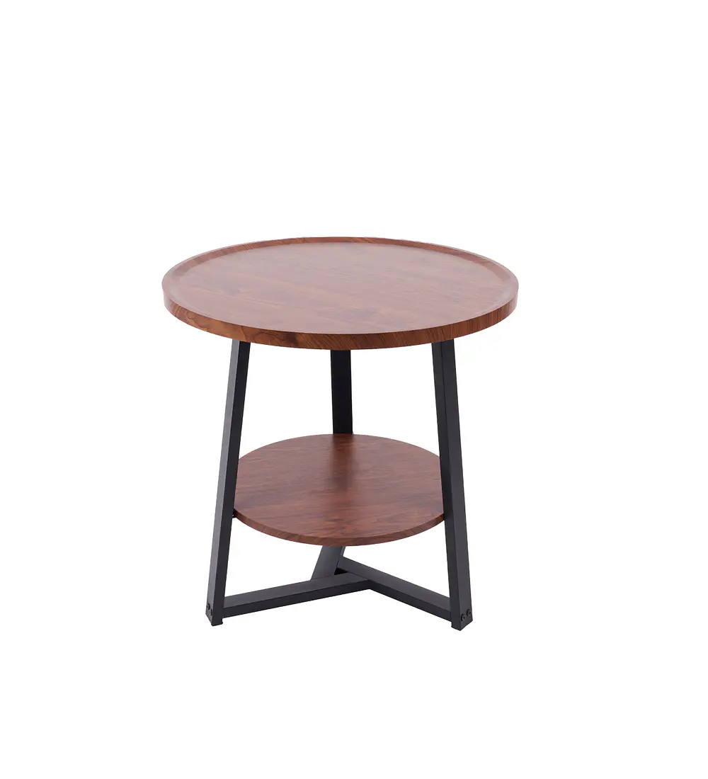 Mesa de centro trabajo y cafe - Madera Oscura