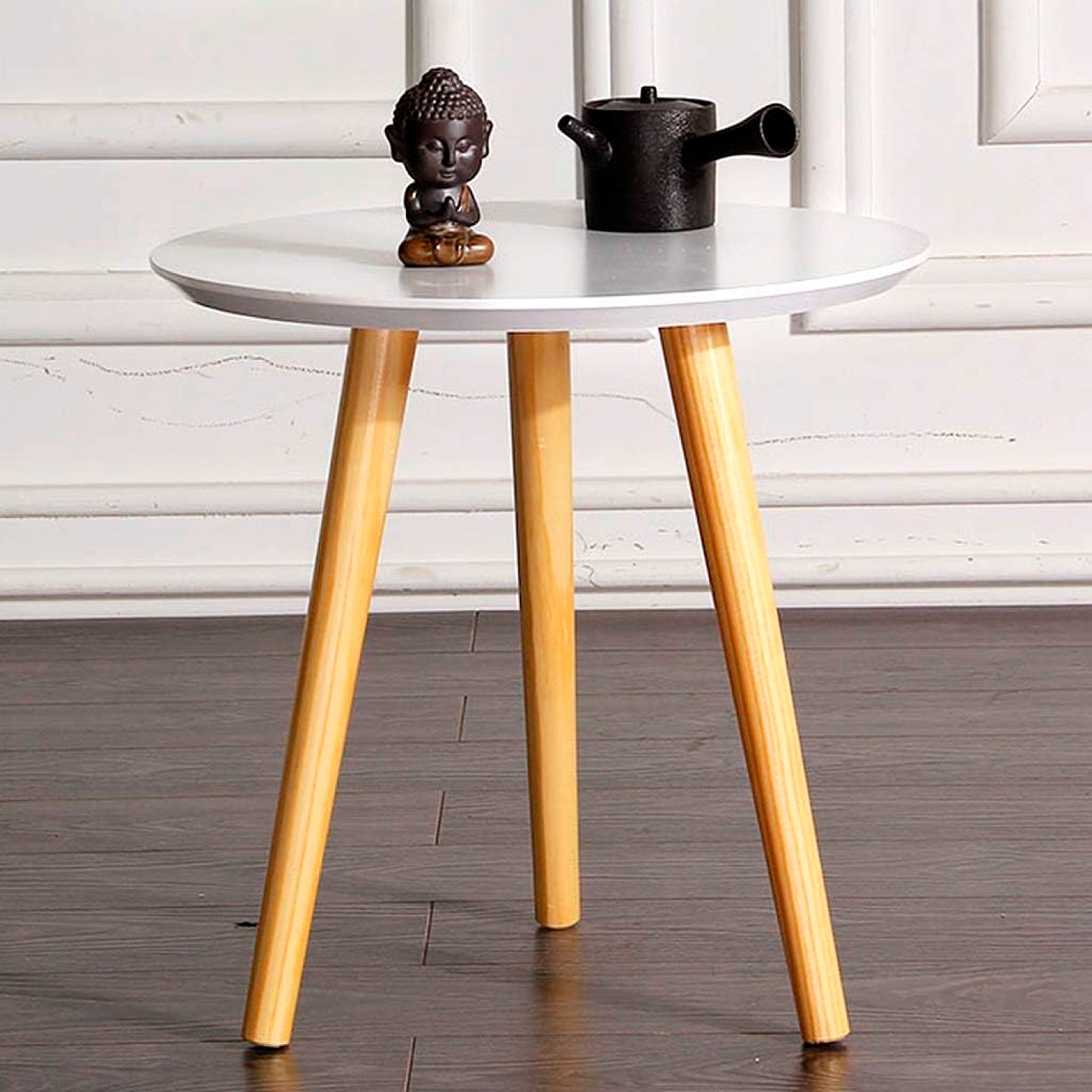 Mesita Lateral Simply - Blanca 1