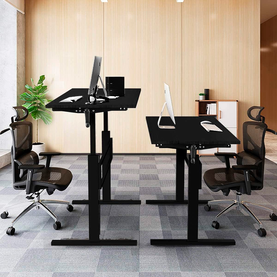 Escritorio de Trabajo con Altura Regulable Standing desk - Negro 2