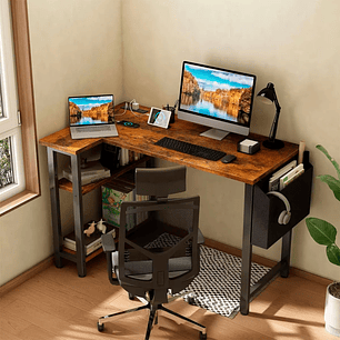 Escritorio Rustik Esquinero 120cm