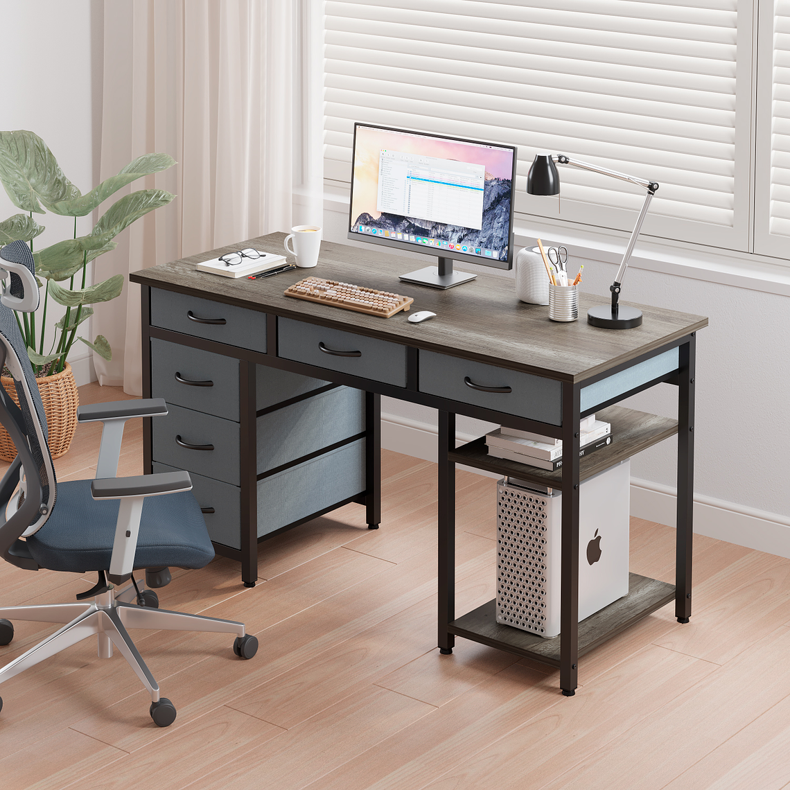 Escritorio Ejecutivo Seis Cajones 140cm 1