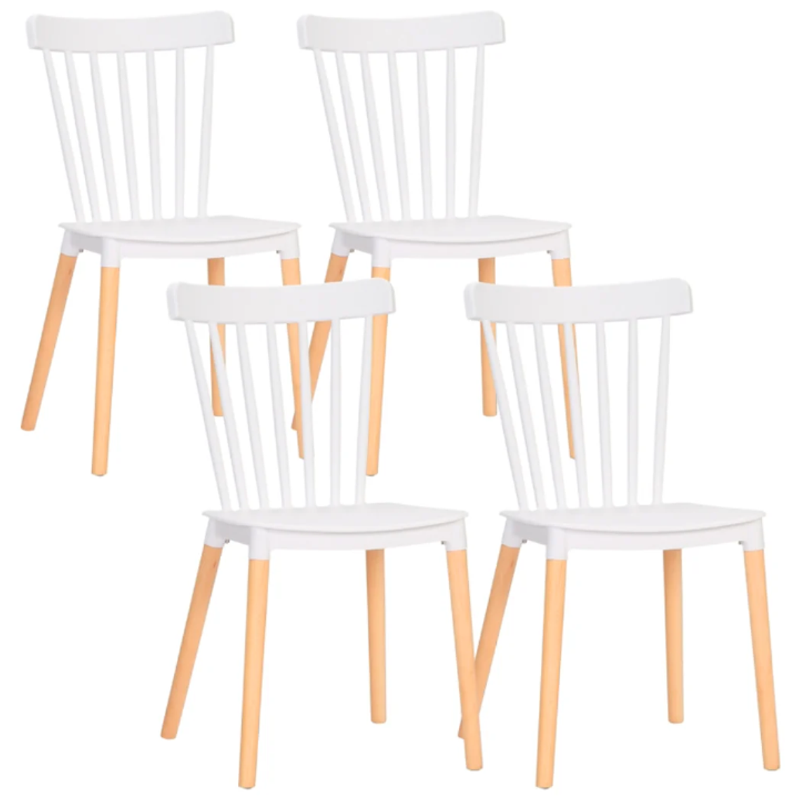 Pack 4 Sillas Windsor - Polipropileno 3