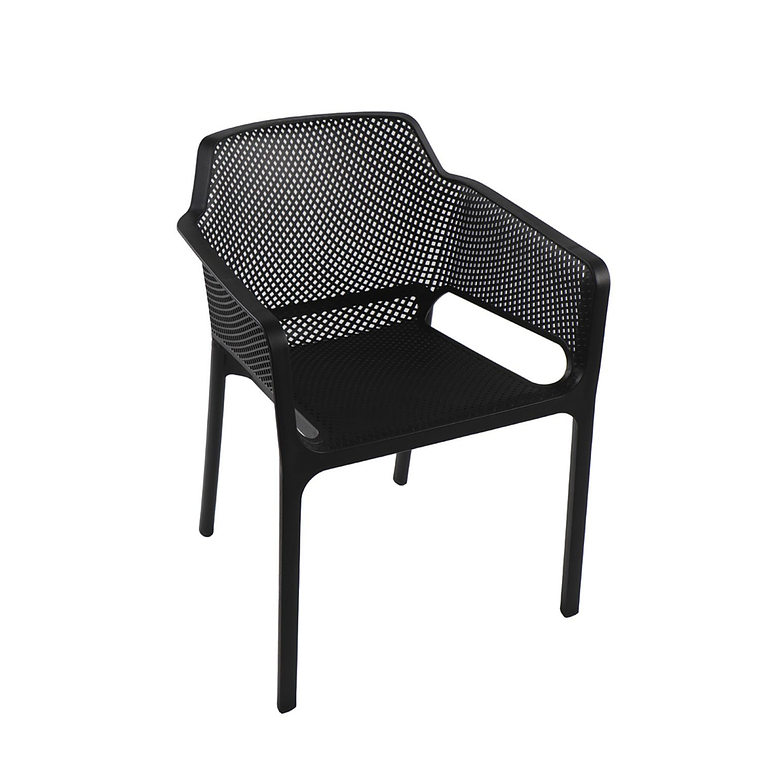Butaca Terraza Exterior Wide Air - Negra 2