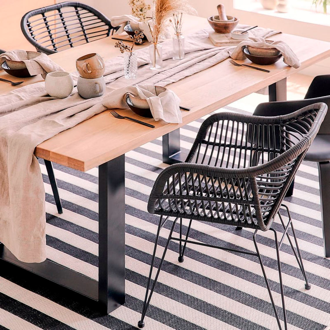 Butaca con Apoyabrazos de Terraza Rattan Grecia 4