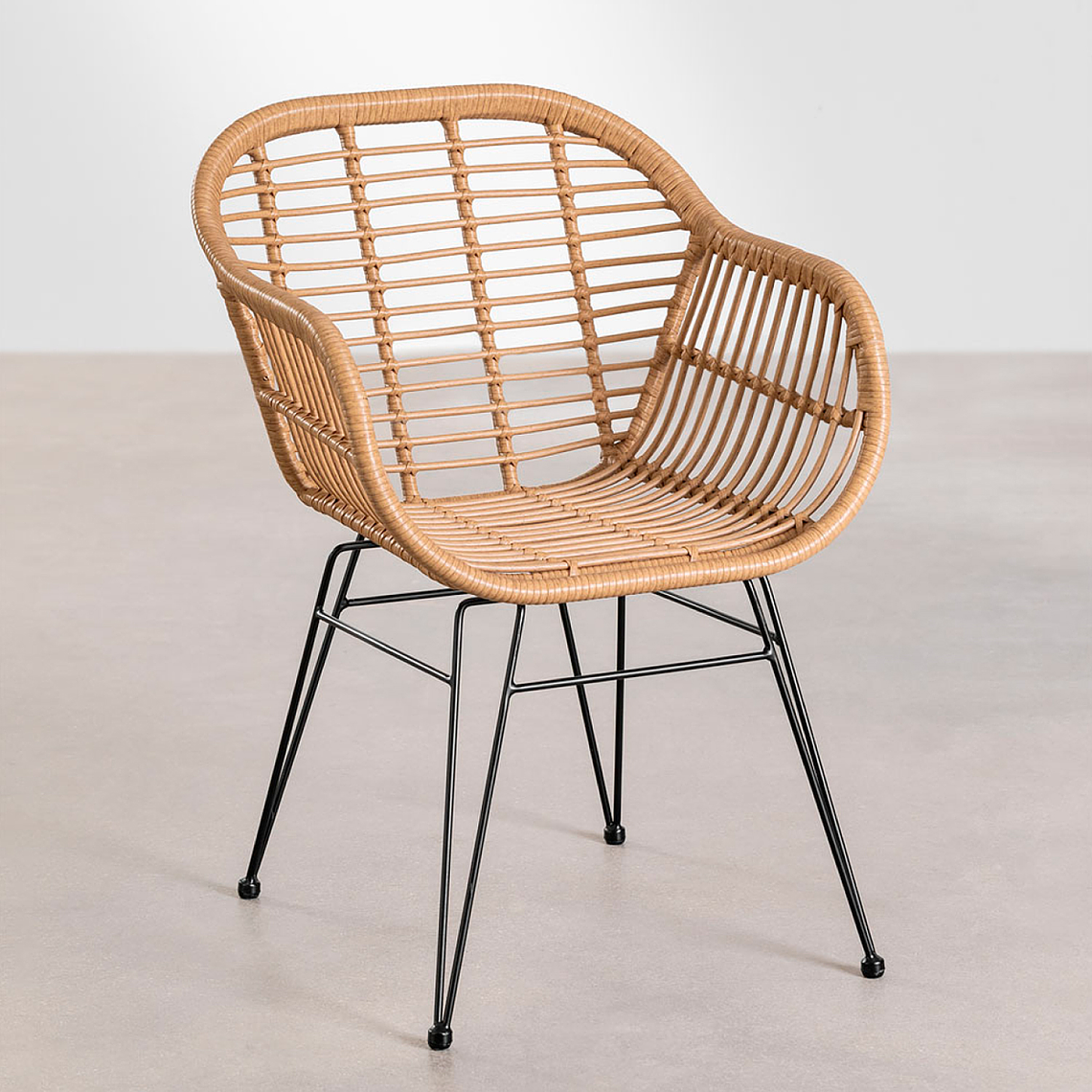 Butaca con Apoyabrazos de Terraza Rattan Grecia 6