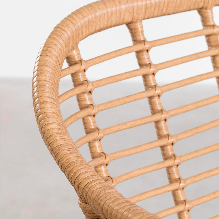 Butaca con Apoyabrazos de Terraza Rattan Grecia 7