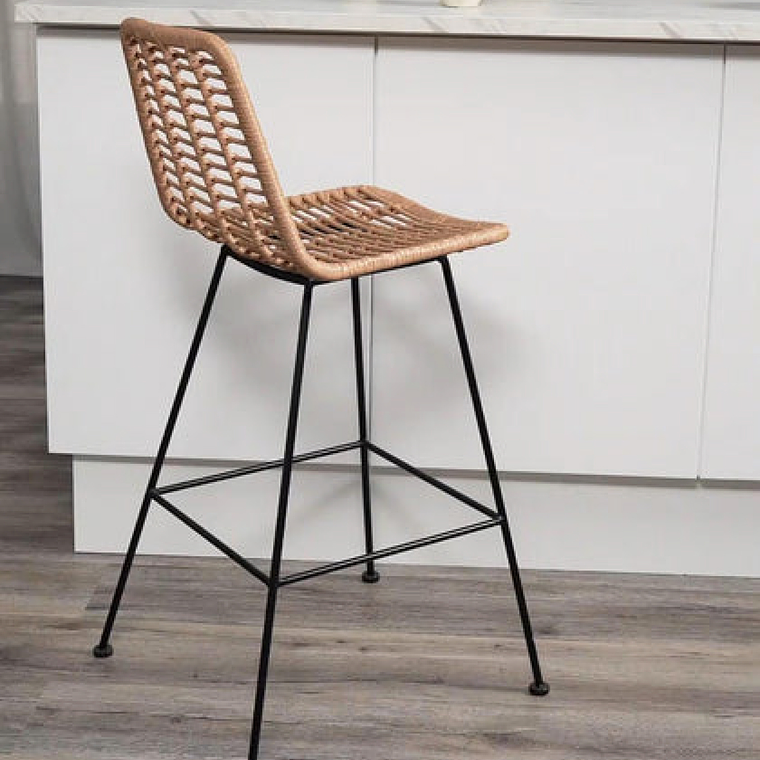 Taburete Alto de Terraza Rattan Grecia 5