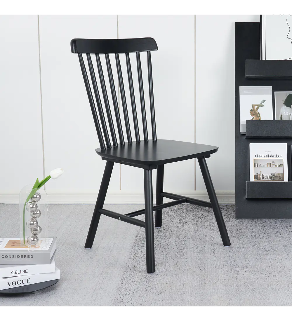 Pack 4 Silla Windsor Madera 