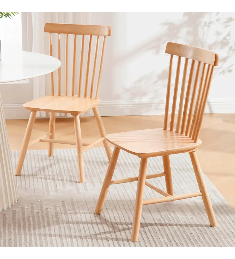 Pack 4 Silla Windsor Madera 