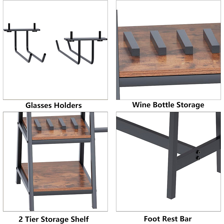 Comedor Industrial con Repisas y Banquetas 4