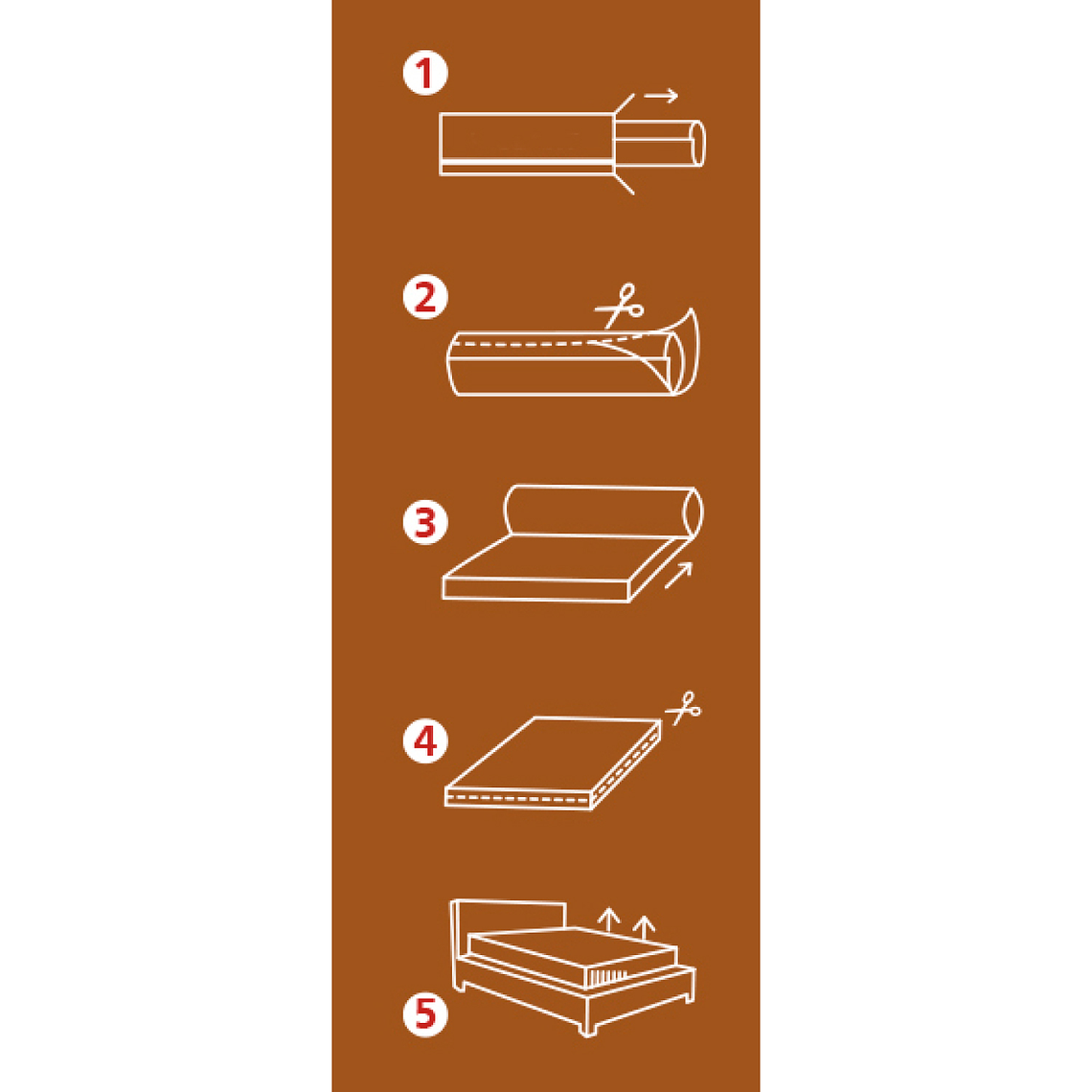 Colchón Home de 25 cm con Resortes Pocket Spring - 2 Plazas 4