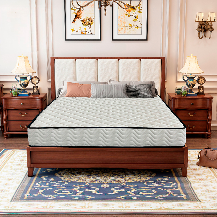 Colchón Home de 25 cm con Resortes Pocket Spring - 2 Plazas 1