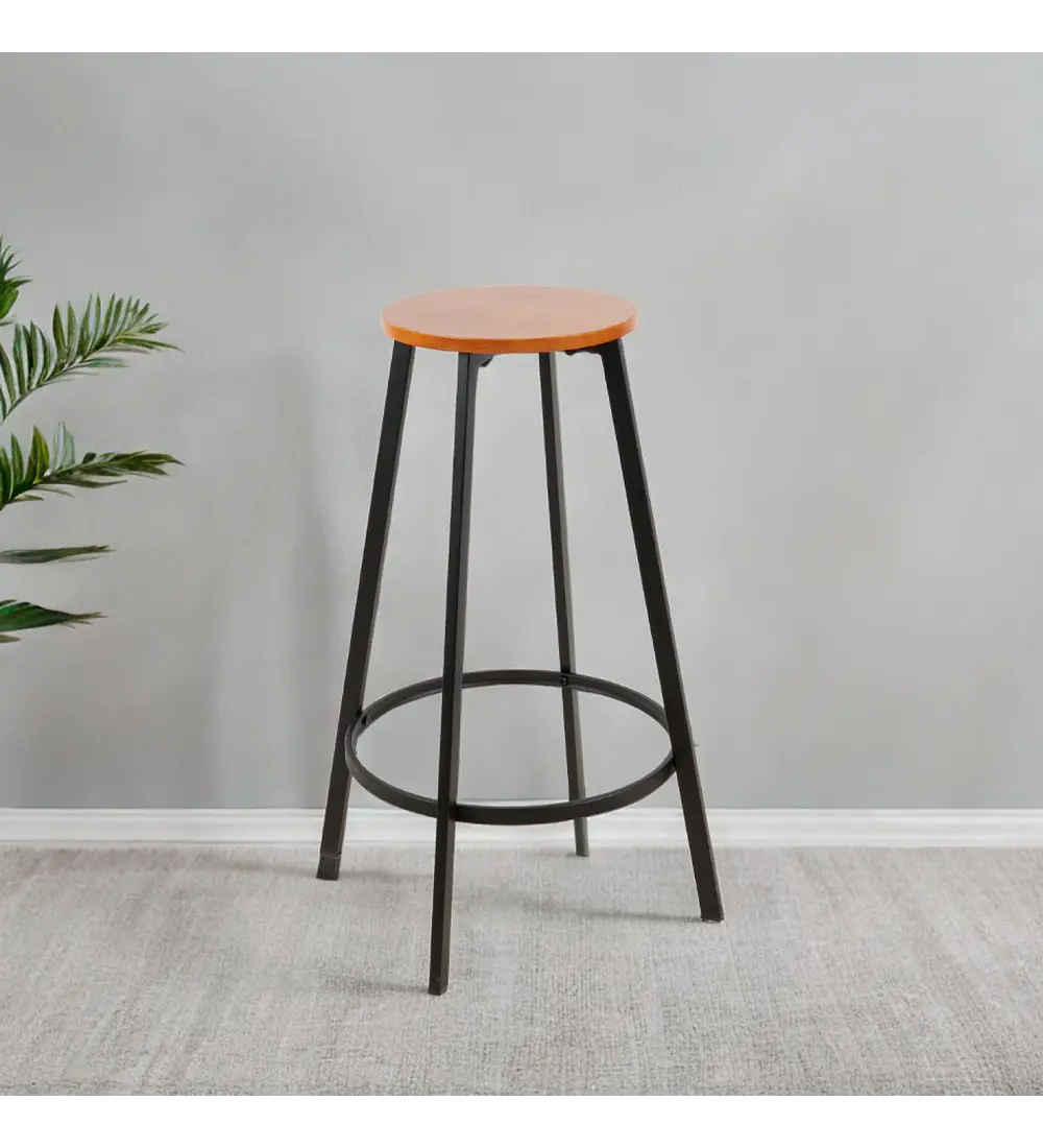 Piso Taburete de Bar Elipse – Estilo Industrial