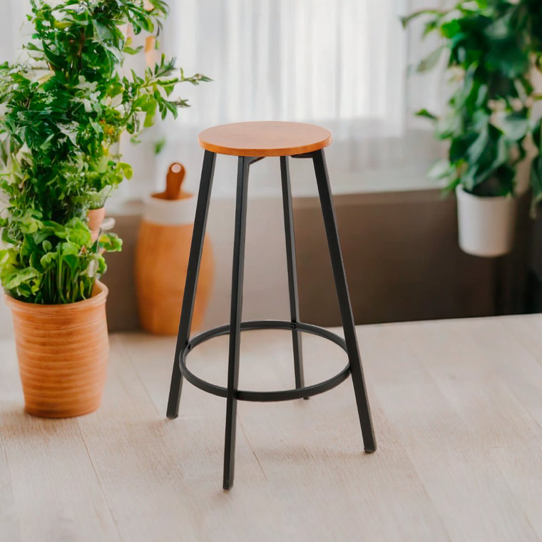 Piso Taburete de Bar Elipse – Estilo Industrial 1