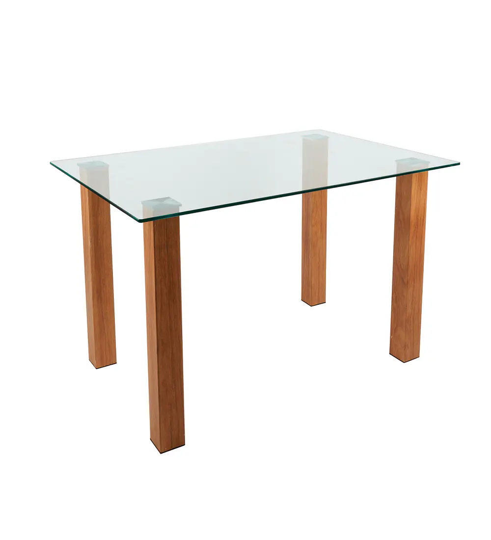 Mesa de Comedor Vidrio Quadra 120x80