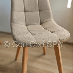 Silla Capitonné Lino