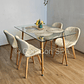 Comedor Rubi 120x80cms + 4 Sillas Mariposa Wood - Miniatura 15