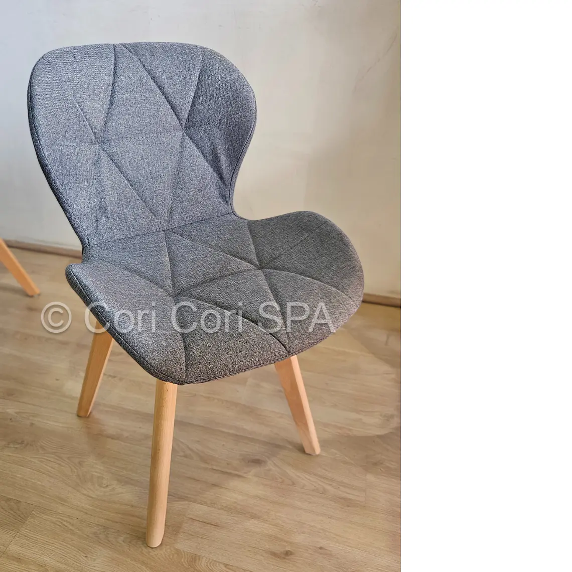 Comedor Rubi 130x80cms + 4 Sillas Mariposa Lino 5
