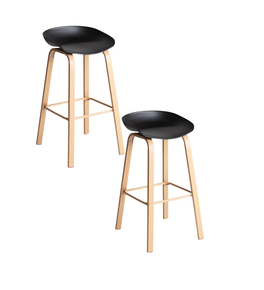 Pack 2 Taburetes Nordico