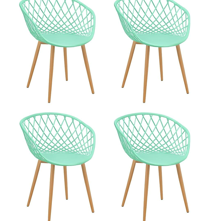 Pack 4 Butacas Mesh  4