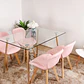 Comedor Rubi 130x80cms + 4 Sillas Mariposa Wood - Miniatura 8