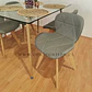 Comedor Rubi 130x80cms + 4 Sillas Mariposa Wood - Miniatura 9