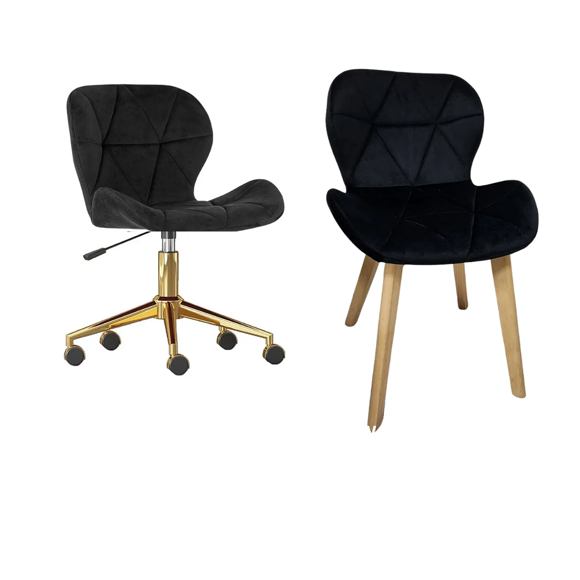 Pack de Sillas Mariposa para Manicurista Velvet 3