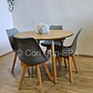 PREVENTA.- Comedor Mesa Expandible (100 - 180cms) + 4 Sillas Tulip - Miniatura 7