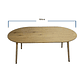 Comedor Mesa Expandible (100 - 180cms) + 4 Sillas Mariposa Velvet - Miniatura 16